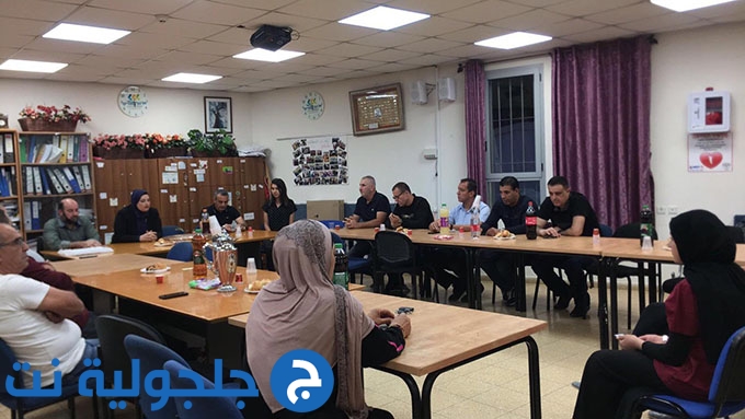 أمسية تكريم جمعية منارة العلم في دار التربية والعلوم - ثانوية جلجولية